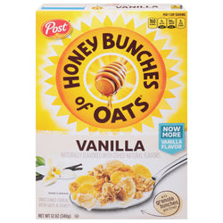 Post Honey Bunches Of Oats Vanilla Cereal  - 12.0 OZ 12 Pack