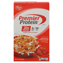 Premier Protein Mixed Berry Almond Cereal - 9 OZ 8 Pack