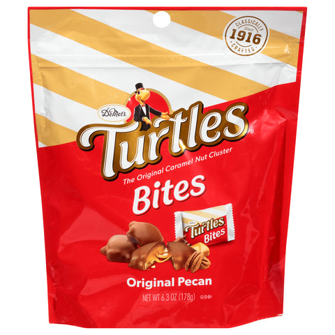 DeMet's Bites Original Pecan Turtles 6.3 oz - 8 Pack
