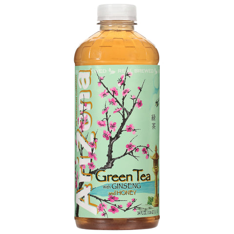 AriZona Green Tea with Ginseng and Honey 34 fl oz