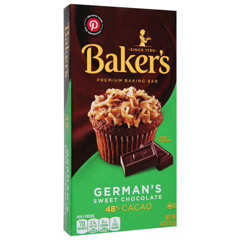 Baker's Chocolate German Sweet 4 OZ