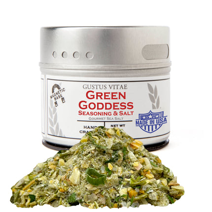 Gustus Vitae Green Goddess Sea Salt + Seasoning - 4 OZ 8 Pack