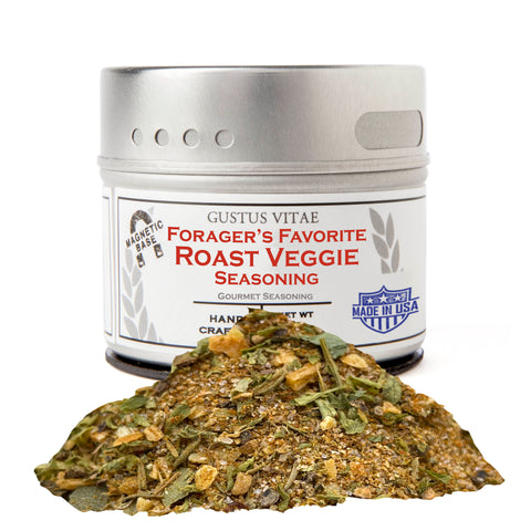 Gustus Vitae Foragers Favorite: Roast Veggie Seasoning - 4 OZ 8 Pack