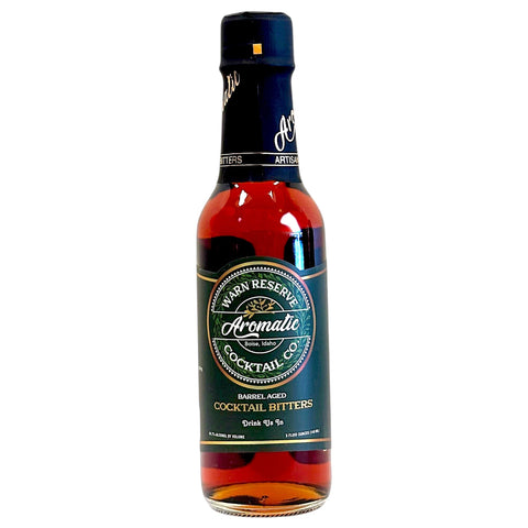 Warn Reserve Cocktail Co. Barrel-Aged Aromatic Bitters - 5 FL OZ 12 Pack