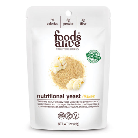 Foods Alive Inc Nutritional Yeast (non fortified) - 1 OZ 24 Pack