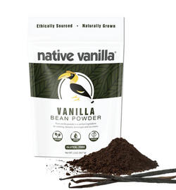 Native Vanilla Pure Vanilla Bean Powder - 0.5 OZ 12 Pack