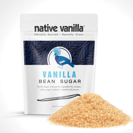 Native Vanilla Vanilla Bean Sugar - 12 OZ 12 Pack
