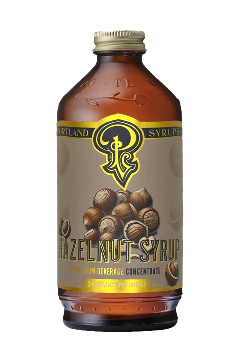 Portland Syrups Hazelnut Syrup - 12 FL OZ 6 Pack