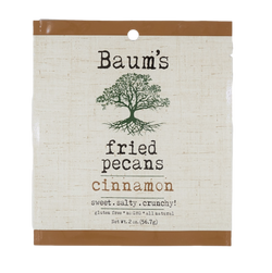 Baum Enterprises Baum's Cinnamon Fried Pecans - 2 OZ 24 Pack
