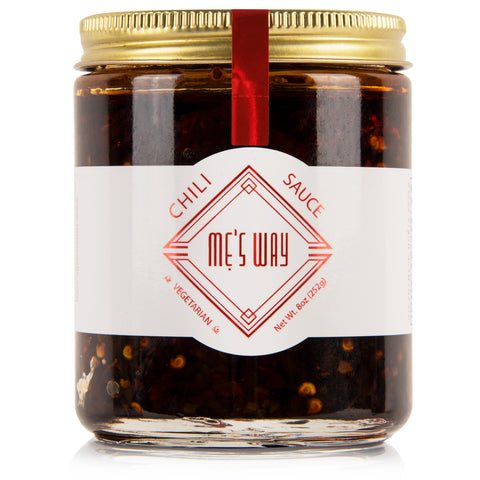 Me's Way Handcrafted Vegan Vietnamese Chili Sauce - 8 OZ 4 Pack