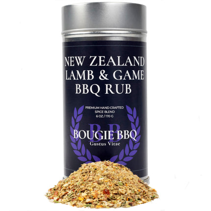 Gustus Vitae New Zealand Lamb + Game BBQ Rub - 8 OZ 8 Pack