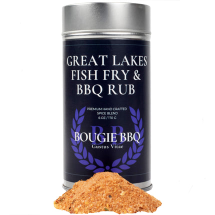 Gustus Vitae Great Lakes Fish Fry + BBQ Rub - 8 OZ 8 Pack