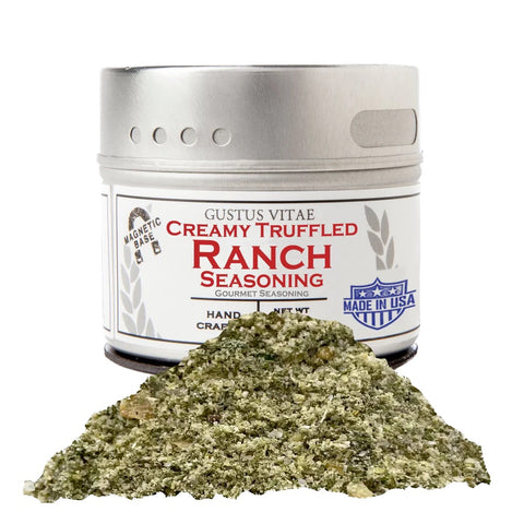 Gustus Vitae Creamy Truffled Ranch Seasoning - 4 OZ 8 Pack