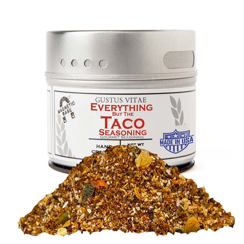 Gustus Vitae Everything But The Taco Seasoning - 4 OZ 8 Pack
