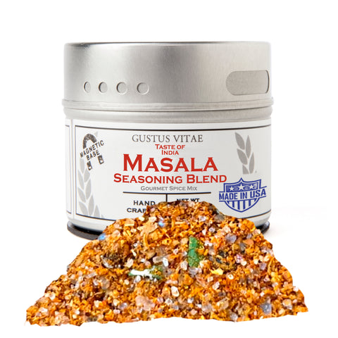 Gustus Vitae Taste of India: Masala Seasoning Blend - 4 OZ 8 Pack