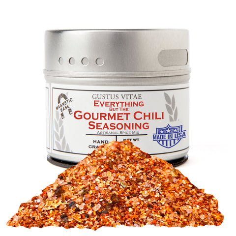 Gustus Vitae Everything But The Gourmet Chili Seasoning - 4 OZ 8 Pack