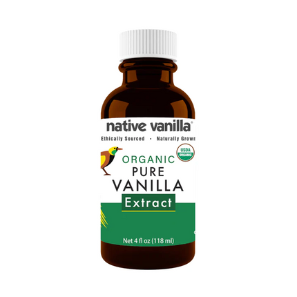 Native Vanilla Organic Pure Vanilla Extract - 4 FL OZ 12 Pack