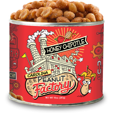 1949 Nut Company Honey Chipotle Peanuts - 10 OZ 12 Pack