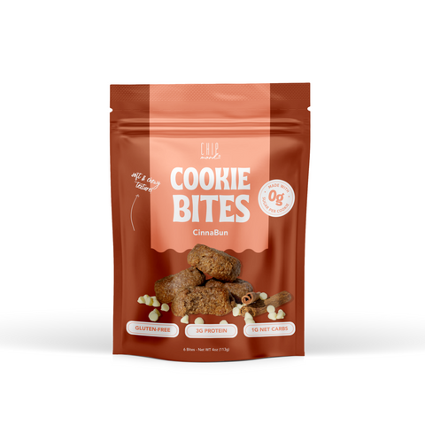 Chipmonk Baking CinnaBun Keto Cookie Bites - 4 OZ 6 Pack