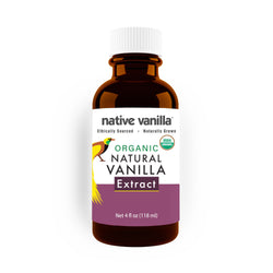 Native Vanilla Organic Natural Vanilla Extract - 2 FL OZ 12 Pack