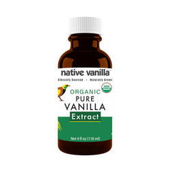 Native Vanilla Organic Pure Vanilla Extract - 2 FL OZ 12 Pack