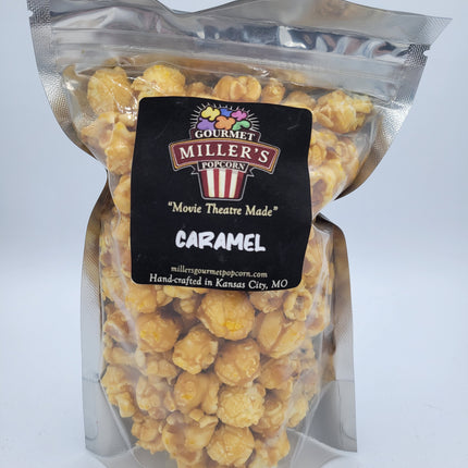 Miller's Gourmet Popcorn Caramel Popcorn - 8 OZ 12 Pack