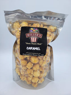 Miller's Gourmet Popcorn Caramel Popcorn - 8 OZ 12 Pack