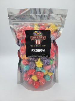 Miller's Gourmet Popcorn Rainbow Popcorn - 7 OZ 12 Pack