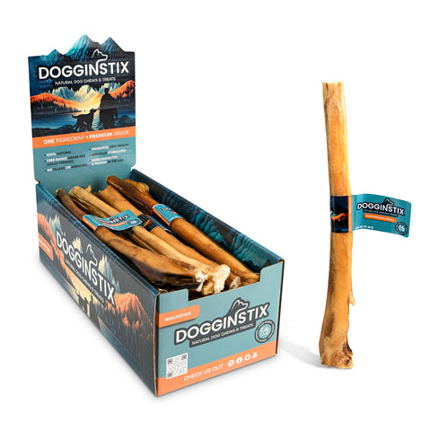 Dogginstix Bully Sticks 12" Jumbo - 1 eA 25 Pack