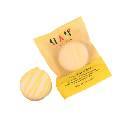 Spark Confectionary Lemon Alfajor - 2.5 OZ 27 Pack