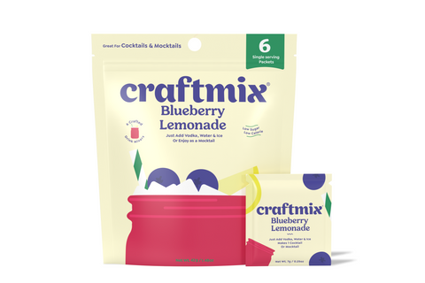 Craftmix Blueberry Lemonade 6 Pack - 1.48 OZ 12 Pack