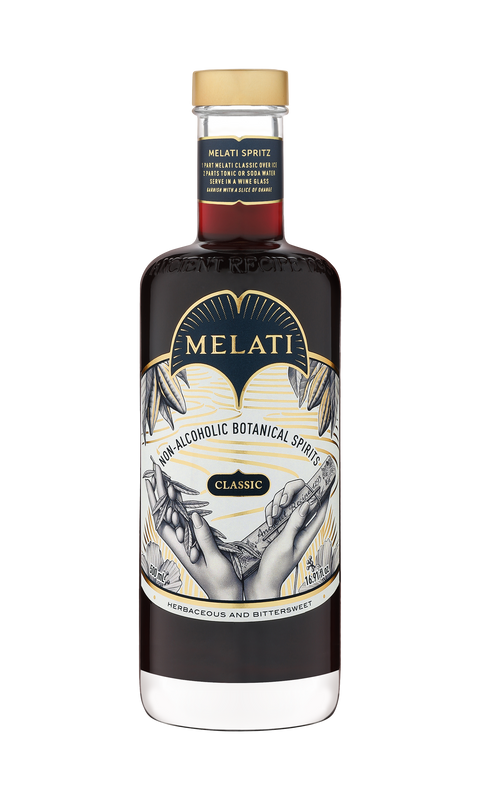 Melati Drinks Melati Classic Non-alcoholic Botanical Spirit - 17 FL OZ 6 Pack