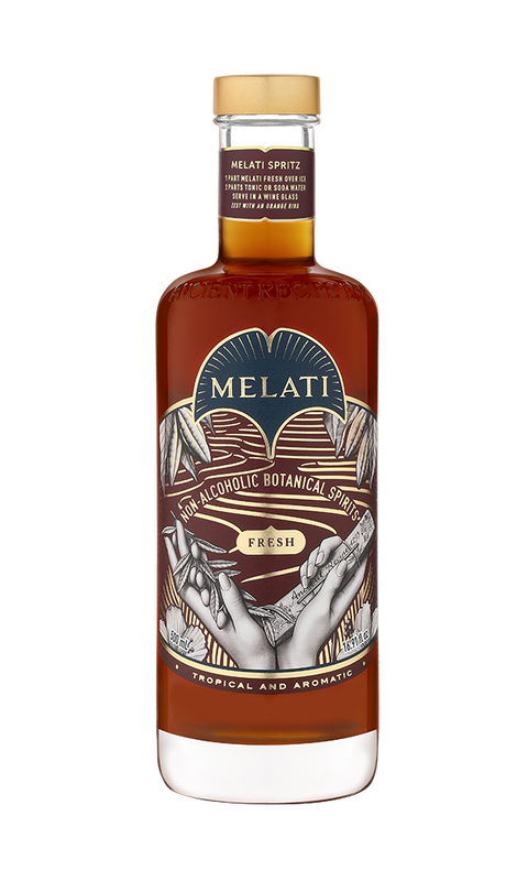 Melati Drinks Melati Fresh Non-alcoholic Botanical Spirits - 17 FL OZ 6 Pack