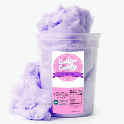 Mitten Gourmet Grape Cotton Candy - 2 OZ 10 Pack