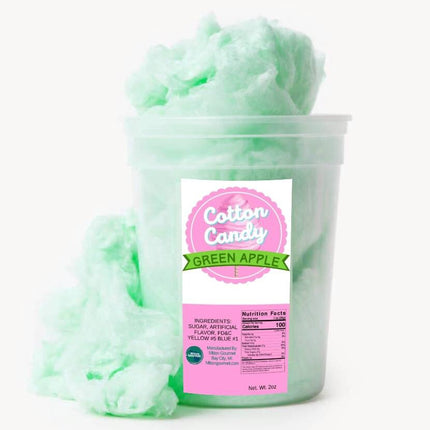 Mitten Gourmet Green Apple Cotton Candy - 2 OZ 10 Pack