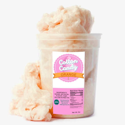 Mitten Gourmet Orange Cotton Candy - 2 OZ 10 Pack