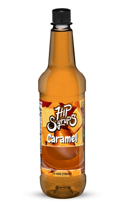 Mitten Gourmet Caramel Hip Syrup - 25.4 OZ 6 Pack
