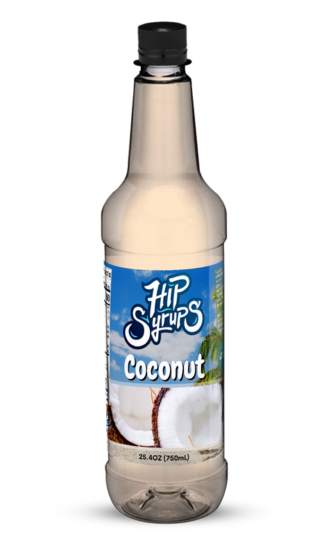 Mitten Gourmet Coconut Hip Syrup - 25.4 OZ 6 Pack