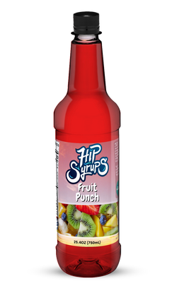 Mitten Gourmet Fruit Punch Hip Syrup - 25.4 OZ 6 Pack