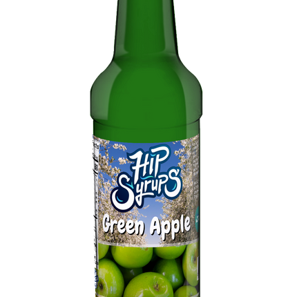 Mitten Gourmet Green Apple Hip Syrup - 25.4 OZ 6 Pack