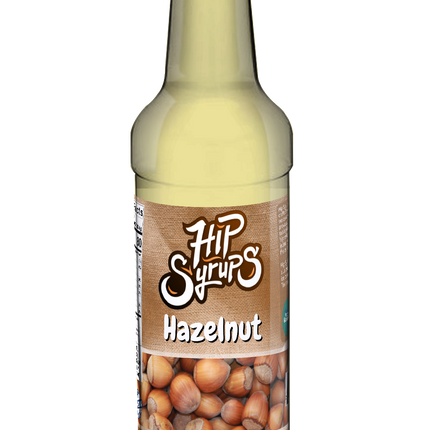 Mitten Gourmet Hazelnut Hip Syrup - 25.4 OZ 6 Pack