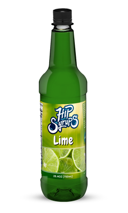 Mitten Gourmet Lime Hip Syrup - 25.4 OZ 6 Pack