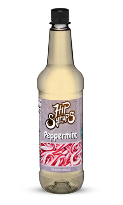 Mitten Gourmet Peppermint Hip Syrup - 25.4 OZ 6 Pack