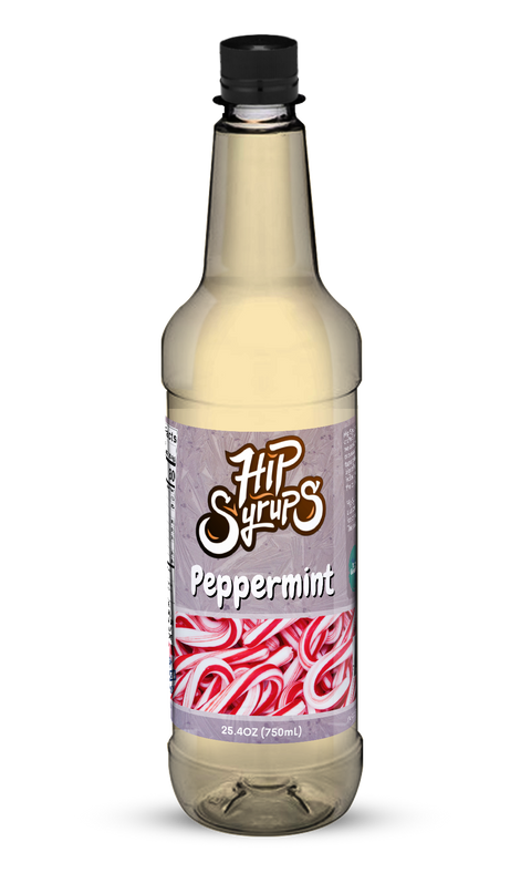 Mitten Gourmet Peppermint Hip Syrup - 25.4 OZ 6 Pack