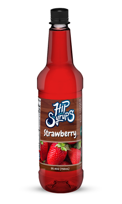 Mitten Gourmet Strawberry Hip Syrup - 25.4 OZ 6 Pack