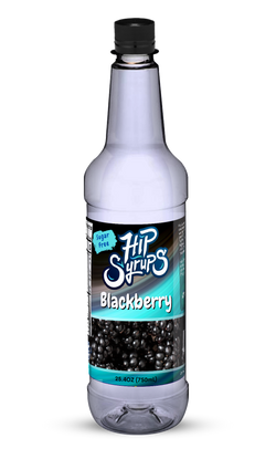 Mitten Gourmet Blackberry Sugar Free Hip Syrup - 25.4 OZ 6 Pack