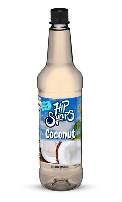 Mitten Gourmet Coconut Sugar Free Hip Syrup - 25.4 OZ 6 Pack