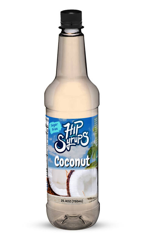 Mitten Gourmet Coconut Sugar Free Hip Syrup - 25.4 OZ 6 Pack