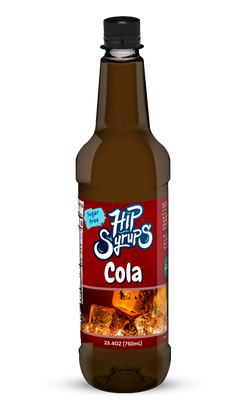 Mitten Gourmet Cola Sugar Free Hip Syrup - 25.4 OZ 6 Pack