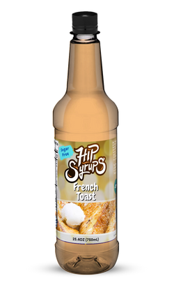Mitten Gourmet French Toast Sugar Free Hip Syrup - 25.4 OZ 6 Pack